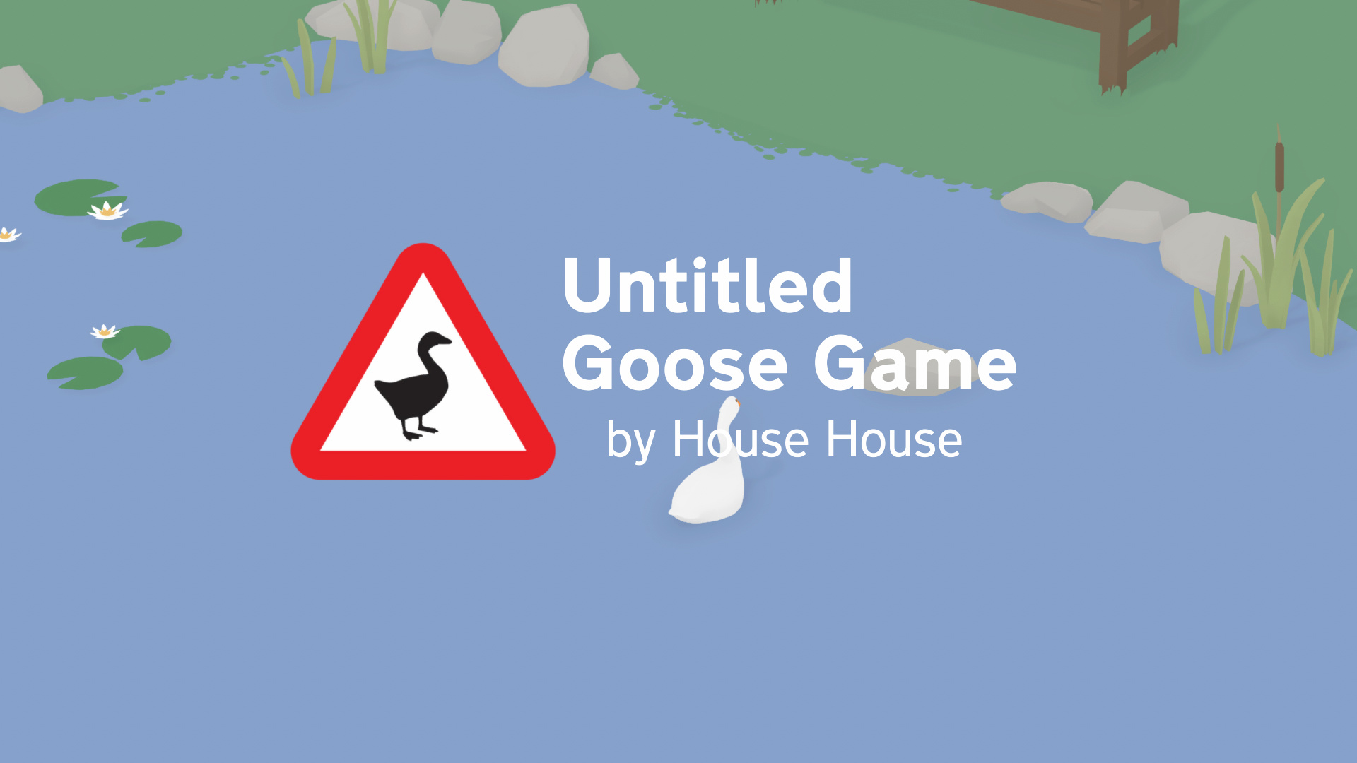Fotograma de ganso en lago de Untitled Goose Game
