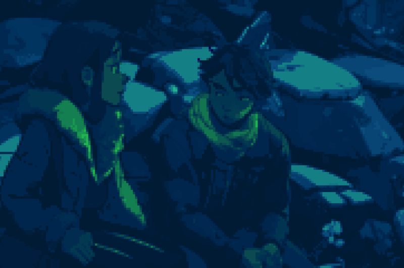 Pixelart Tell Me Why by